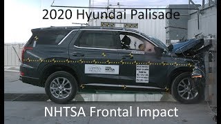 20202025 Hyundai Palisade NHTSA Frontal Impact [upl. by Bellanca]