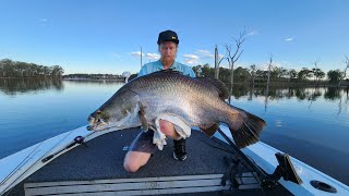 Lake Monduran Barramundi 120cm Barra [upl. by Dione]