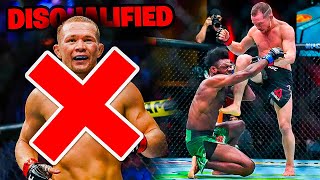 MMA Fighters That IMMEDIATELY Got DISQUALIFIED [upl. by Aracat224]