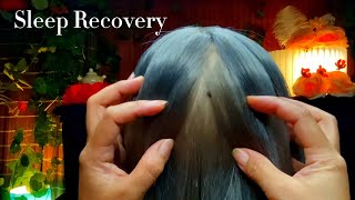 ASMR Sleep Recovery of hair Lice Removal 😴💤🥱 [upl. by Assisi370]