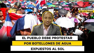 El pueblo debe protestar por botellones de agua expuestos al sol [upl. by Pizor]