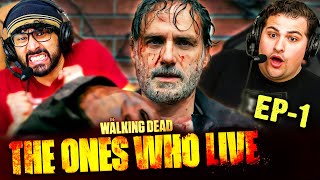 THE WALKING DEAD The Ones Who Live EPISODE 1 REACTION 1x01 quotyearsquot Breakdown amp Review [upl. by Nuawad]