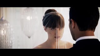 Fifty Shades Freed Ana Becomes Mrs Grey in First Teaser  See Her and Christians Wedding … [upl. by Sucy]