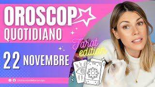 Oroscopo 22 Novembre [upl. by Iatnohs]