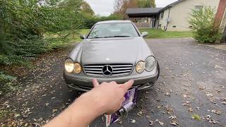 HowTo Replace Mercedes Headlight Bulbs EASY [upl. by Noelyn679]