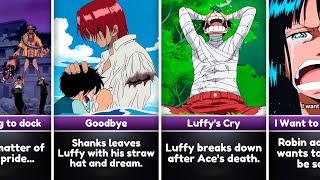 Most Heartbreaking and the Saddest Moments In One Piece [upl. by Fitzgerald]