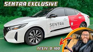 SENTRA EXCLUSIVE PREMIUM 2025  Test Drive Completo Consumo Desempenho 0 a 100 [upl. by Mag]