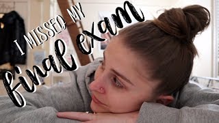 college day in my life I missed my final exam VLOGMAS Day 10 [upl. by Eenwat]