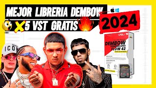 LIBRERIA DE DEMBOW DOMINICANO HISTORICA 🥁 FLOW 42 ❌ TODOS LOS VSTS GRATIS 🎁DEMBOW 2024 [upl. by Trillbee]