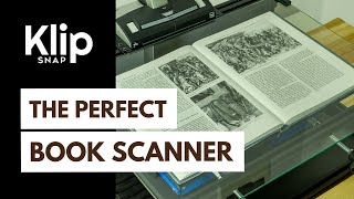 Best Book Scanner in 2024  Klip Snap Book Scanning Cradle [upl. by Budde994]