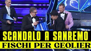 Scopri il Retroscena dei Fischi a Sanremo Non Crederai ai Tuoi Occhi [upl. by Anialem]