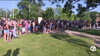 Vigils held for those impacted by Rochester Hills splash pad shooting [upl. by Zolner]