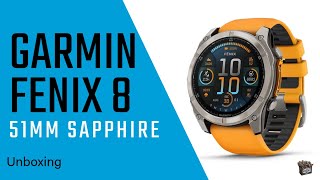 Garmin Fenix 8  Unboxing [upl. by Hackney]