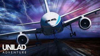 Scary Plane Landings In Stormy Weather 🛩 😬  UNILAD Adventure [upl. by Airahs]