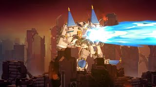 Guardian Tales World 186 Attack On Heavenhold Gundam [upl. by Ensoll]