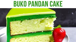 Buko Pandan Cake  Bitrecipes [upl. by Noscire]