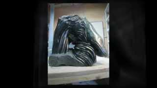 From Raw Stone to Sculpture in 3 Minutes  Brazilian Soapstone [upl. by Rodmann957]