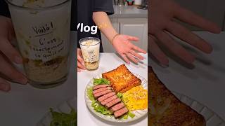 Immersive breakfast making｜Rock grilled cheese toast fried steak wine and ice milk breakfast [upl. by La Verne59]