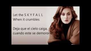 Skyfall adele Letra ingles  español [upl. by Solram86]