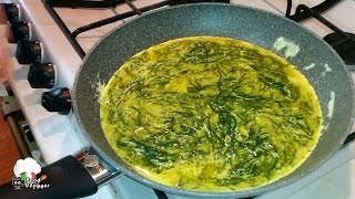 FRITTATA DI AGRETTI BARBA DEI FRATI SENAPE DEI MONACI LISCHI ROSCANO  FoodVlogger [upl. by Namsu]