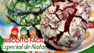 O Melhor Biscoito de Natal que Derrete na Boca Receita Fácil e prática [upl. by Rehtse]