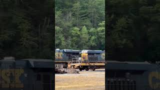 Old caboose big crane and train at Hancock [upl. by Greenwell460]