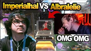 TSM Imperialhal team vs FURIA Albralelie team in algs scrims CEO THRILLED [upl. by Ecyac]