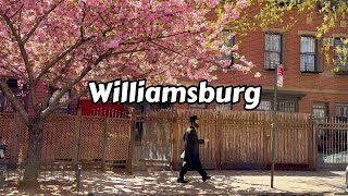 Walking In Brooklyn Williamsburg Jewish Neighborhood  Visiting New York Hasidic Community [upl. by Buna68]