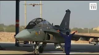 US Air Chief takes sortie on Tejas [upl. by Aley195]