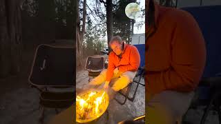 Propane fire pit  better than a wood pit [upl. by Kaule544]