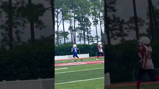 8U Fullback breaks ELEVEN TACKLES to score TOUCHDOWN footballhighlights nfl shorts deionsanders [upl. by Nomit]