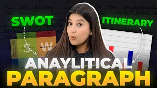 Analytical Paragraph Tricks and Hacks🔥SWOT amp ITINERARY based questions😎 Class 10 [upl. by Eseeryt]