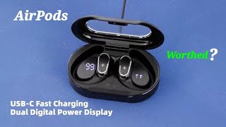 Wireless Earbuds 2024 Bluetooth 53 Headphones Sport Bluetooth Earbuds with ENC Noise Cancelling [upl. by Sumaes]