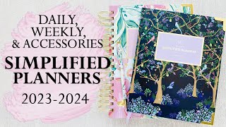 SIMPLIFIED PLANNERS  DAILY amp WEEKLY 2324 [upl. by Lleinad]