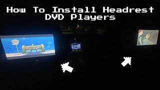 How To Install Headrest TV Dvd Players [upl. by Isidro]