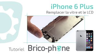 Tuto iPhone 6 Plus  changer la vitre et le LCD démontage  remontage réparation HD [upl. by Notyad]