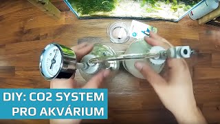 DIY CO2 system for aquarium  citric acid  baking soda  SURPANCZ [upl. by Faust]