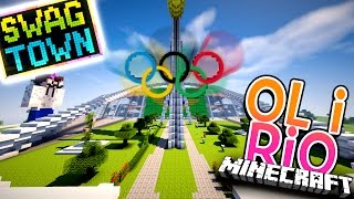 SOMMEROL I RIO Åpningsseremoni  Swag Town Norsk Minecraft [upl. by Smith]