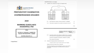 Grade 12 Galvanic  Chemistry Gauteng Provide September 2024Question 8 [upl. by Shandy]