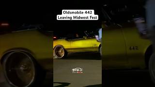 Oldsmobile 442 Breaks Loose Leaving Midwest Fest 8 [upl. by Anahgem]