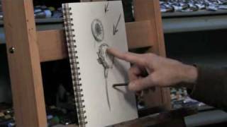 Free Art Lesson  James Sulkowski  Determining the Shape of Flowers [upl. by Nnaeiram]