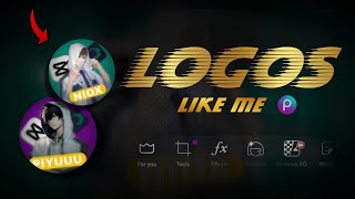 how to make this type of logo for editing channel 202425 [upl. by Nnyw]