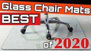 Best Glass Chair Mat  Review and Buying Options in 2022  VITRAZZA LORELL Clearly Innovative [upl. by Creath]