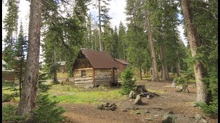 Camper Hides from Bigfoot Twin Peaks Camp [upl. by Vincenz]