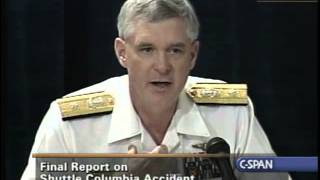 Columbia Accident Investigation Board Report Press Briefing August 26 2003 [upl. by Ambrose]