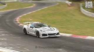 Corvette C7 ZR1 run the Nurburgring in 730…With Traffic [upl. by Nollie]