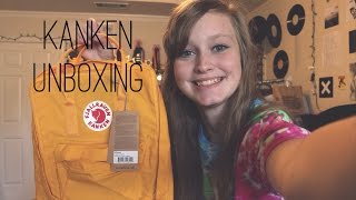 Fjallraven Kanken Unboxing Warm Yellow [upl. by Fuller]