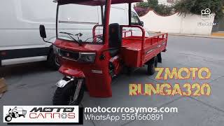 MOTOCARRO ZMOTO RUNGA 320cc 1TON motocarrosymascom [upl. by Esiled924]