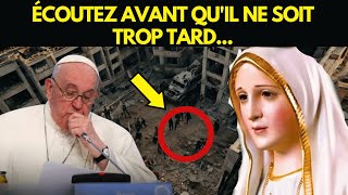 Révélation Choquante  Le Pape François Transmet un Message Urgent de la Vierge Marie [upl. by Aehc432]