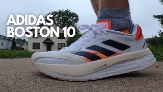 Adidas Boston 10 Review amp Comparisons  Doctors of Running [upl. by Gittle]